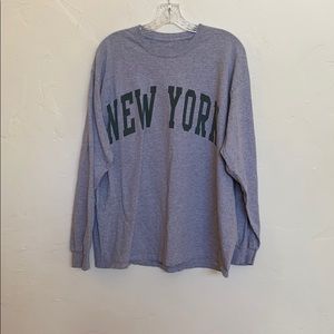 Brandy Melville Long Sleeve New York Tee